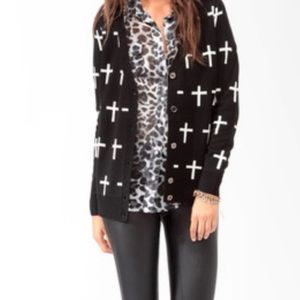 Cross Cardigan